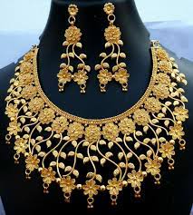 south indian 22k gold plated wide