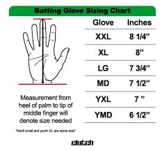 Youth Batting Gloves Size Chart Half Off 43480f6e71e