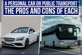 a personal car or public transport