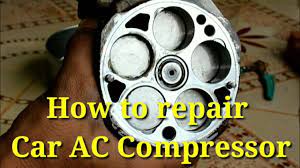 how to repair car ac compressor you