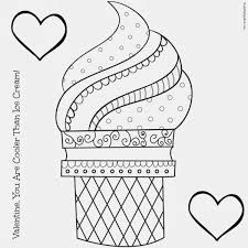 16 ice cream coloring pages. Ice Cream Easy Coloring Pages For Kids Drawing With Crayons