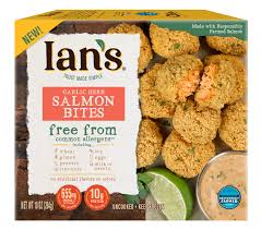 garlic herb salmon bites ian s foods