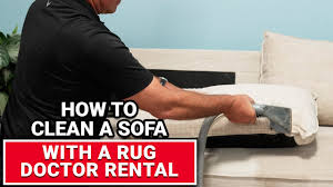 clean a sofa with a rug doctor al