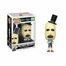 Amazon.com: POP! Funko Animation Rick and Morty Mr. Poopy Butthole #206  (Gunshot Wound Exclusive) : Toys & Games