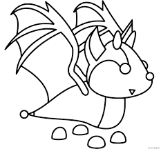 Maybe you would like to learn more about one of these? Roblox Adopt Me Bat Dragon Coloring Pages Printable