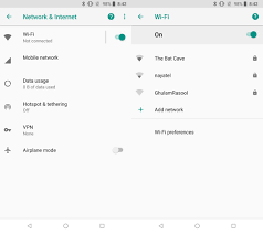 view wifi signal strength on android 8 1