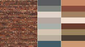 brick and paint combinations earthy