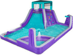 sunny fun inflatable water slide