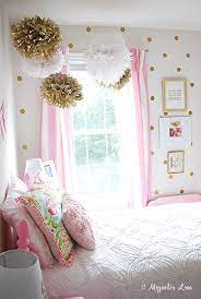 little girl s room decorated in pink