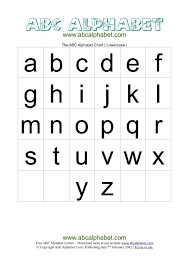 Free Printable Uppercase Letters Alphabet Letter