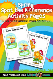 See more ideas about hidden pictures, picture puzzles, spot the difference puzzle. Spring Spot The Difference Activities Woo Jr Kids Activities