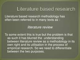 literature review on research methods My Union Library