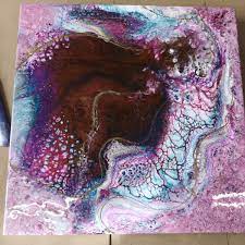 Resin Wall Art Work For Groups