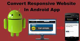Making a mobile app of the online store isn't hard and expensive anymore. Convert Responsive Website Into An Android App
