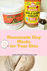 5 diy clay masks homemade bentonite