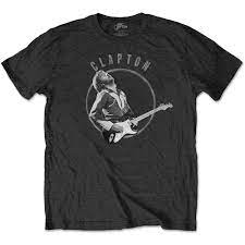 Eric Clapton Tshirt Homme Vintage Photo Noir | Attitude France