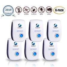 Fast shipping and packed good. Ultrasonic Pest Repeller Insect Killer 6pcs Pest Control Repellent Effectively Repels Mosquitoes Mice Spiders Ants Rats Slugs Non Toxic Safe Easy To Insert Best Indoor Pest Control Device Buy Online In Cayman Islands