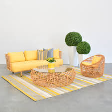 cane sofa sunshine outdoor living