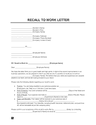 free return to work letter template