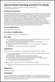 This guide with example first cv and cv template shows you everything you need to create a superb junior cv and start getting interviews for your first job. Teaching Assistant Resume With No Experience New Special Needs Teaching Assistan In 2021 Teacher Resume Examples Teaching Assistant Cover Letter Teacher Assistant Jobs
