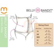 Belly Bandit Sizing Chart Belly Bandit Sizing Belly
