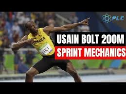 usain bolt 200m sprint breakdown how