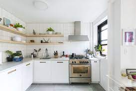A Kitchen Without Upper Cabinets Feels