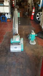 deva floor sander with edger