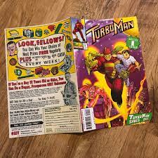 Turboman Comic Book Replica Prop Jingle All the Way - Etsy