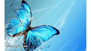 blue butterfly wallpaper - video ...