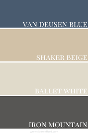 Benjamin Moore Van Deusen Blue Colour