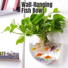Wall Hanging Fish Bowl