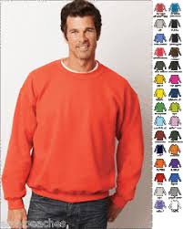 Details About Gildan Mens Size S M L Xl Pullover Heavy Blend Crewneck Sweatshirt Jumper G18000