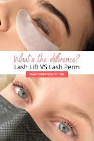 lash lift vs lash perm how to know