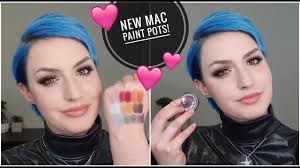 new mac paint pots swatches and review