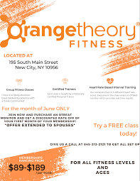 orange theory fitness centre excel