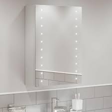 bathroom led mirror cabinet illuminated