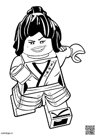 Nya coloring pages, LEGO Ninjago Movie coloring pages - Colorings.cc