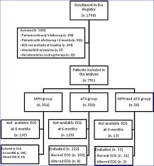 Flow Chart Of Patients At 6 Months Of Follow Up The Figure