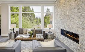 Stone Front Fireplaces
