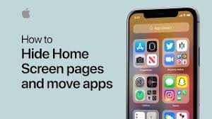 hide home screen pageove apps