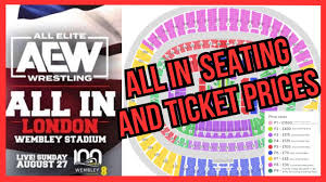 aew all in wembley stadium update