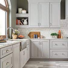 Taupe Kitchen Cabinets Painted Kitchen
