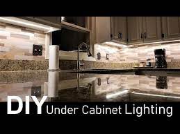diy under cabinet lighting full