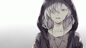 Want to discover art related to anime_eyes? Anime Boys Grey Hair Wallpapers Wallpaper Cave