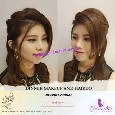 beauchic dinner makeup and hairdo by