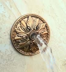 Water Spout Rosette Fountain Outdoor