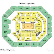 19 Matthew Knight Arena Midcourt Terrace Seating Chart