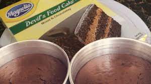 bake a devil s food cake using cake mix