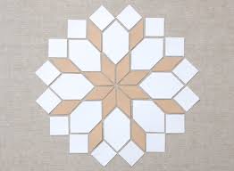 Easier Than Pie and Beyond   Where Foundation Piecing Meets English Paper  Piecing    Master Hexagon Template    